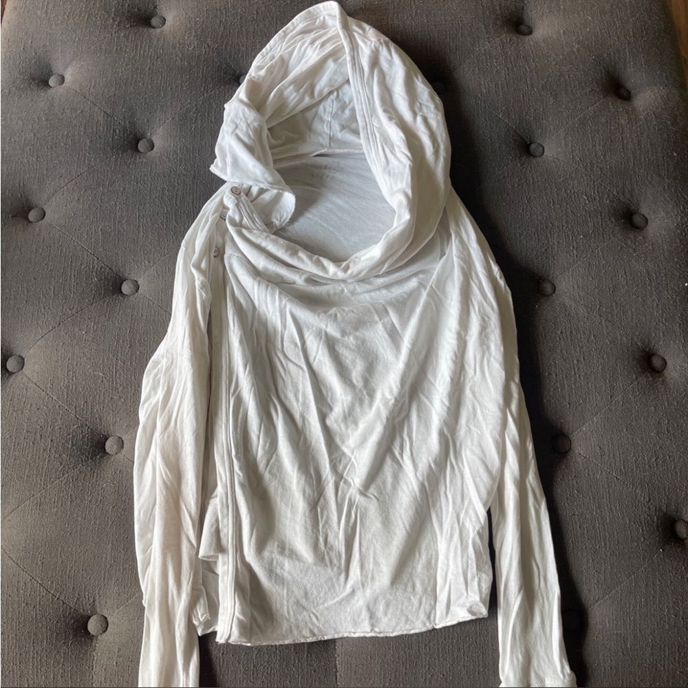 We the‎ free oversized white top xs